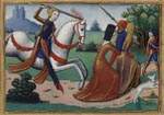 Жанна прогоняет проституток из армии (1429)